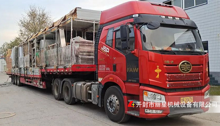 開(kāi)封麗星機(jī)械發(fā)貨繁忙，組織有序