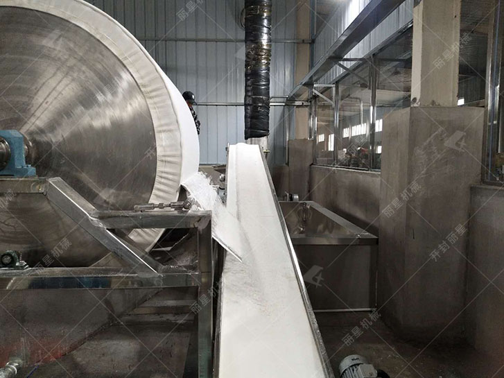 淀粉機器設(shè)備加工排污怎么處理？