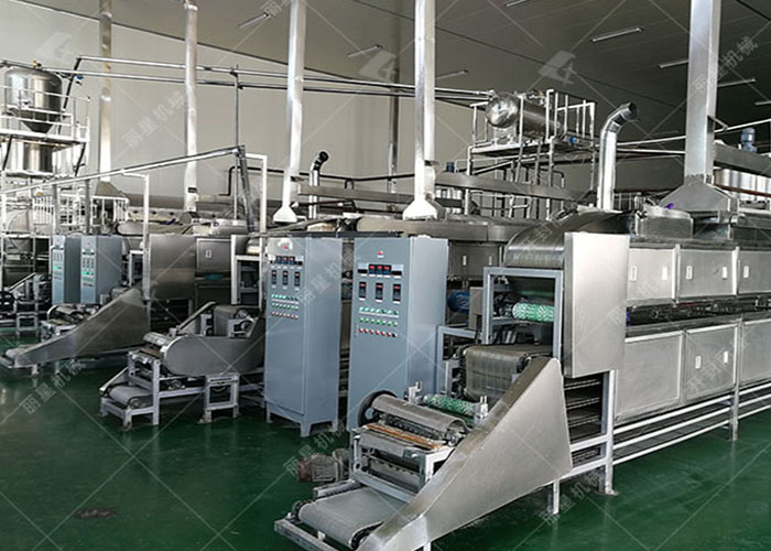 麗星自動(dòng)化火鍋寬粉加工設(shè)備包含了哪些加工工藝？