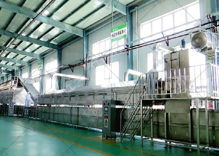 大型自動化涂布鋪漿式粉條機加工設備冷卻溫度上不去，究竟為何？