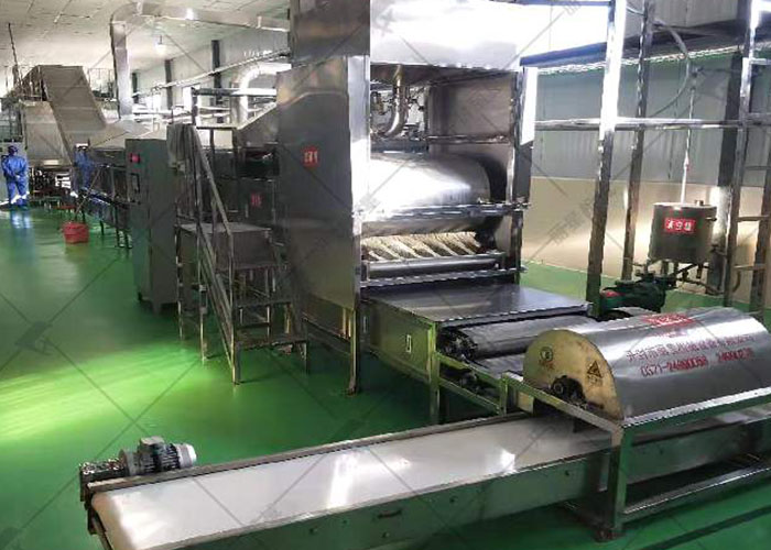 鋪漿式寬粉鮮粉加工機械設(shè)備產(chǎn)量大適合用來辦食品廠