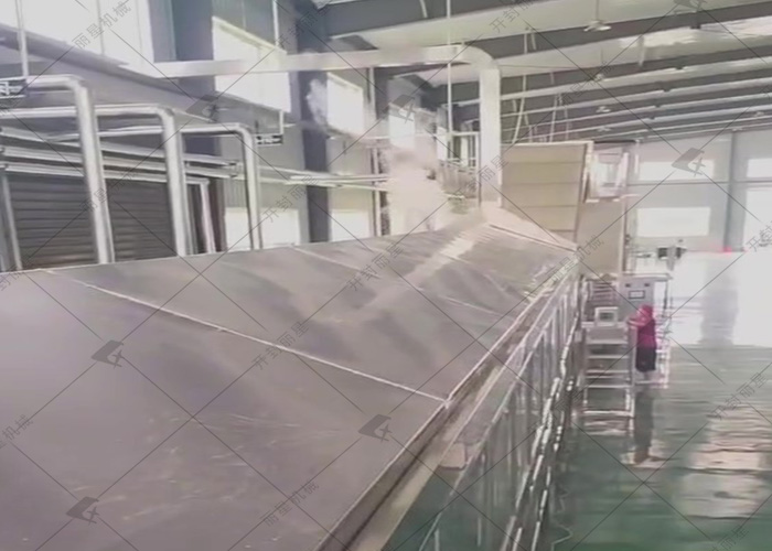 麗星粉絲粉條生產(chǎn)線安徽泗州安裝試機中